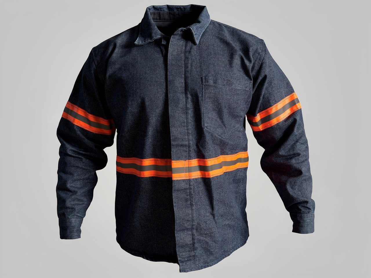 Uniforme de mezclilla industrial 1
